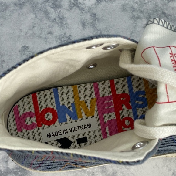 Converse All Star Chuck 70 Hi Black Cool Grey 6.5 - Picture 6 of 11